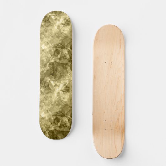 Bronze — Ruwe textuur Persoonlijk Skateboard (Voorkant)