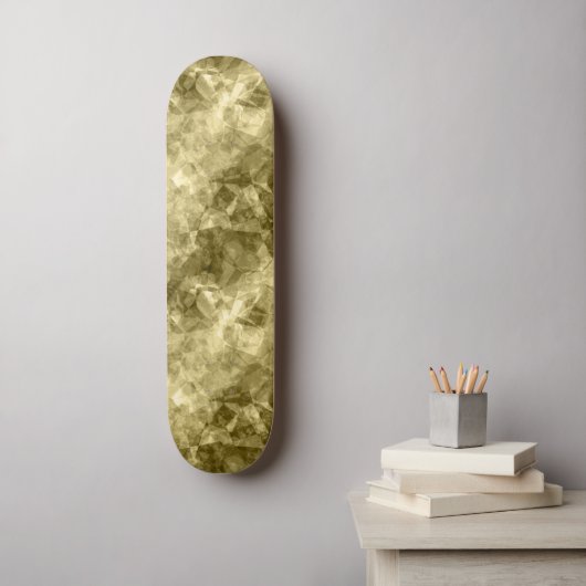 Bronze — Ruwe textuur Persoonlijk Skateboard (Muurkunst)