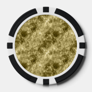 Bronze — Ruwe textuur Pokerchips