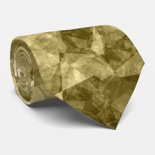 Bronze — Ruwe textuur Stropdas (Opgerold)