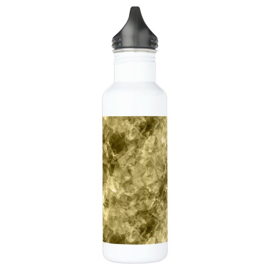 Bronze — Ruwe textuur Waterfles (Links)