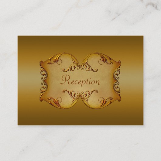 Bronze Scrolls Behuizing Kaart (Voorkant)