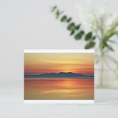 Bronze Shore Digital Art van David Alexander Elder Briefkaart (Staand voorkant)