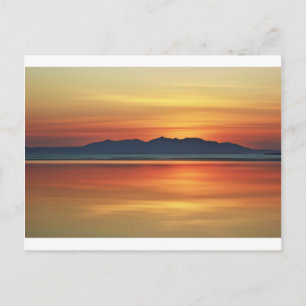 Bronze Shore Digital Art van David Alexander Elder Briefkaart