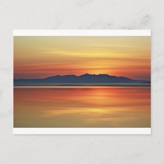 Bronze Shore Digital Art van David Alexander Elder Briefkaart (Voorkant)