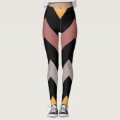 Bronze Silvered Gold Leggings (Voorkant)