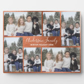 Bronze Six Afbeelding Collage Plaque Fotoplaat (Voorkant)