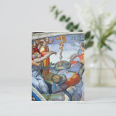 Bronze slang door Michelangelo Unterberger Briefkaart (Staand voorkant)