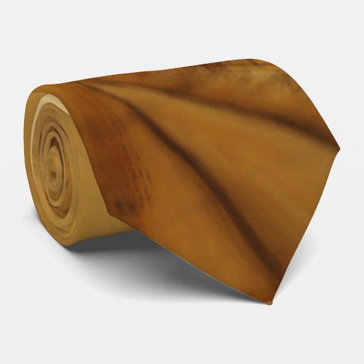 Bronze Snow Scene Stropdas (Opgerold)