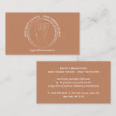 Bronze Spray Tan Body Sculpting Contouren Visitekaartje (Voorkant / Achterkant)