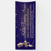 Bronze Spray Tanning Navy Spandoek (Verticaal)