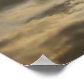 Bronze Sunrise in het Poster Clouds (Hoek)