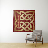 Bronze Tone Celtic Knot Wandkleed (In Situ (horizontaal))