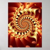 Bronze Vortex Poster (Voorkant)