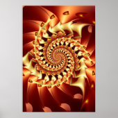 Bronze Vortex Poster (Voorkant)
