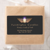 Bronze Wings Candlemaker Candle Etiket (Insitu)