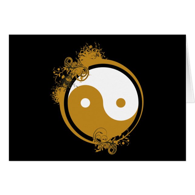 Bronze Yin Yang (Voorkant Horizontaal)
