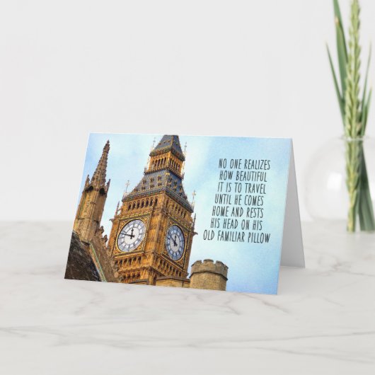 BRONZED BEN WENSKAART BEDANKKAART (Voorkant)