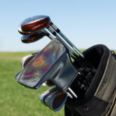"Bronzed Tile" Putter Golf Club Hoesje Golfheadcover (Insitu)