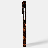Bronzen bruine koperen nepschitteringen glinsterin Case-Mate iPhone case (Achterkant / Links)