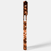 Bronzen bruine koperen nepschitteringen glinsterin Case-Mate iPhone case (Achterkant / Rechts)