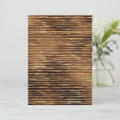 Bronzen Bruine Spuitverf Gouden Horizontaal Kaart (Staand voorkant)