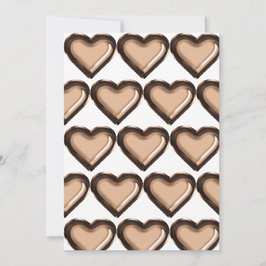 Bronzen Faux Folie Balloon 1e Verjaardagsuitnodigi Kaart (Achterkant)