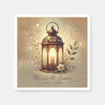 Bronzen Gloeiende Lantaarn Romantische Rustieke Hu