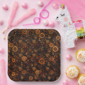 Bronzen Herfst Klimop Papier Bord (Feest)