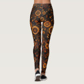 bronzen herfst leggings (Achterkant)