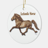 Bronzen IJslands Keramisch Ornament (Links)