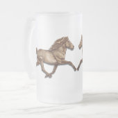 Bronzen IJslands Matglas Bierpul (Voorkant links)