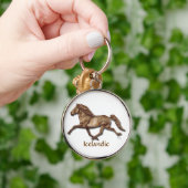Bronzen IJslands Sleutelhanger (Hand)