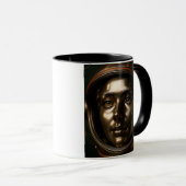 Bronzen kosmos mok (Voorkant rechts)