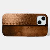 Bronzen metalen iPhone / iPad hoes (Achterkant (horizontaal))