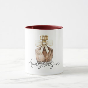 Bronzen parfumfles Crème Boog Mok