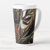 Bronzen Profiel Kunst Latte Mok (Rechterhoek)