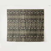 Bronzen Python Exotische Slangenhuid Achtergrond Wandkleed (Voorkant (horizontaal))