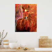 BRONZEN STER PAARD DOOR DEBBIE DAVIDSOHN POSTERS K (Keuken)