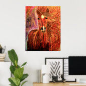 BRONZEN STER PAARD DOOR DEBBIE DAVIDSOHN POSTERS K (Thuiskantoor)