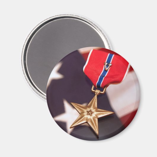 bronzen stermagneet magneet (Voorkant / Achterkant)