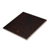 Bronzen sterren tegeltje (Zijkant)