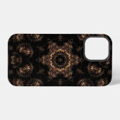 Bronzen Tijd Mandala iPhone Hoesje (Achterkant horizontaal)