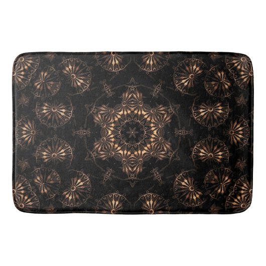 Bronzen Tijdperk Mandala Badmat (Voorkant)