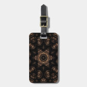 Bronzen Tijdperk Mandala Bagagelabel (Voorkant verticaal)