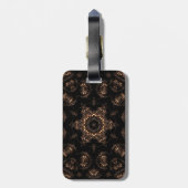 Bronzen Tijdperk Mandala Bagagelabel (Achterkant verticaal)