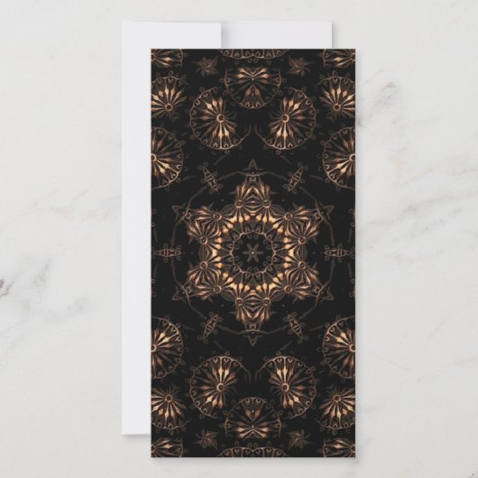 Bronzen Tijdperk Mandala Bedankkaart (Voorkant)