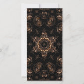 Bronzen Tijdperk Mandala Bedankkaart (Achterkant)