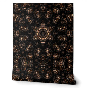 Bronzen Tijdperk Mandala Behang