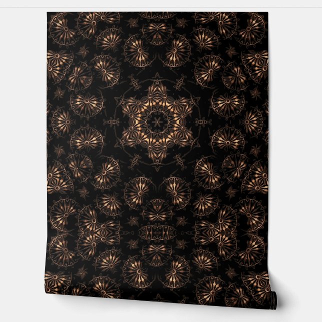 Bronzen Tijdperk Mandala Behang (Afrollen)
